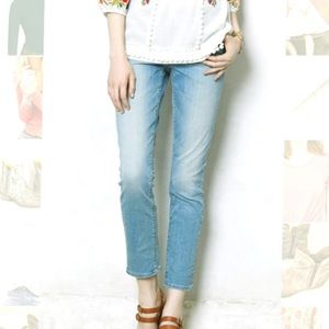 Anthropologie Pilcro | Light Wash Stet Ankle Jean